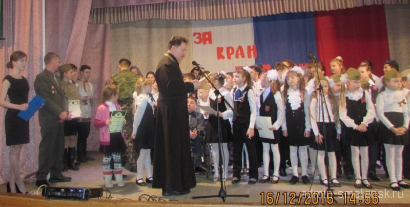 В Хиславичах прошел конкурс военно-патриотической песни «За край родной»