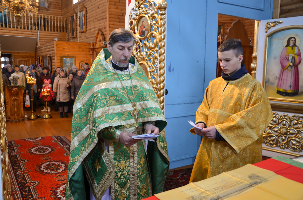 Празднование Входа Господня в Иерусалим в Хиславичах