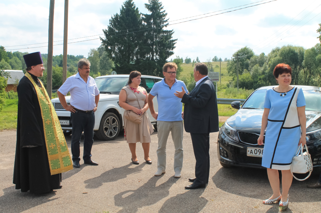 Заместитель Федеральной службы государственной статистики Константин Лайкам побывал в деревне Туфля