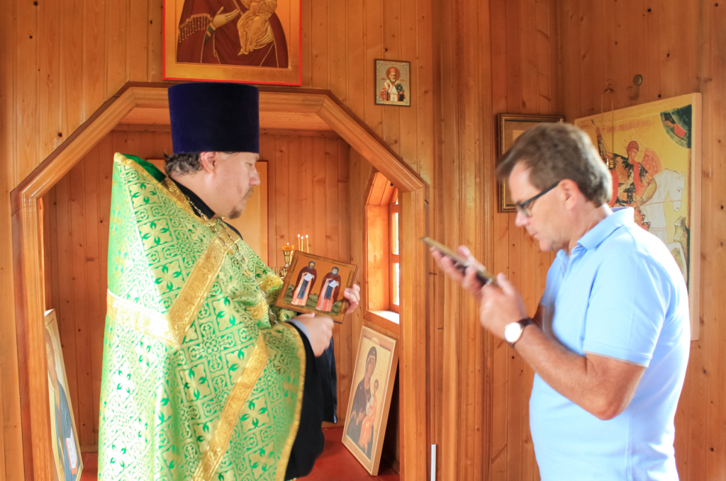 Заместитель Федеральной службы государственной статистики Константин Лайкам побывал в деревне Туфля