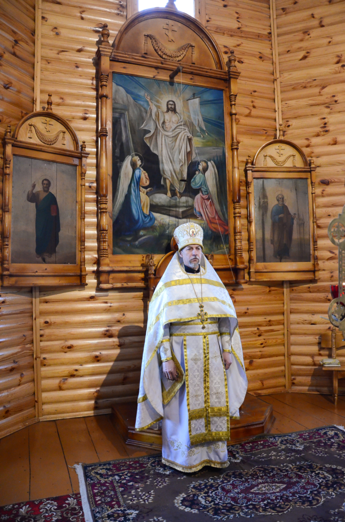 В праздник Крещения Господня в Хиславичах совершена Литургия и чин великого освящения воды