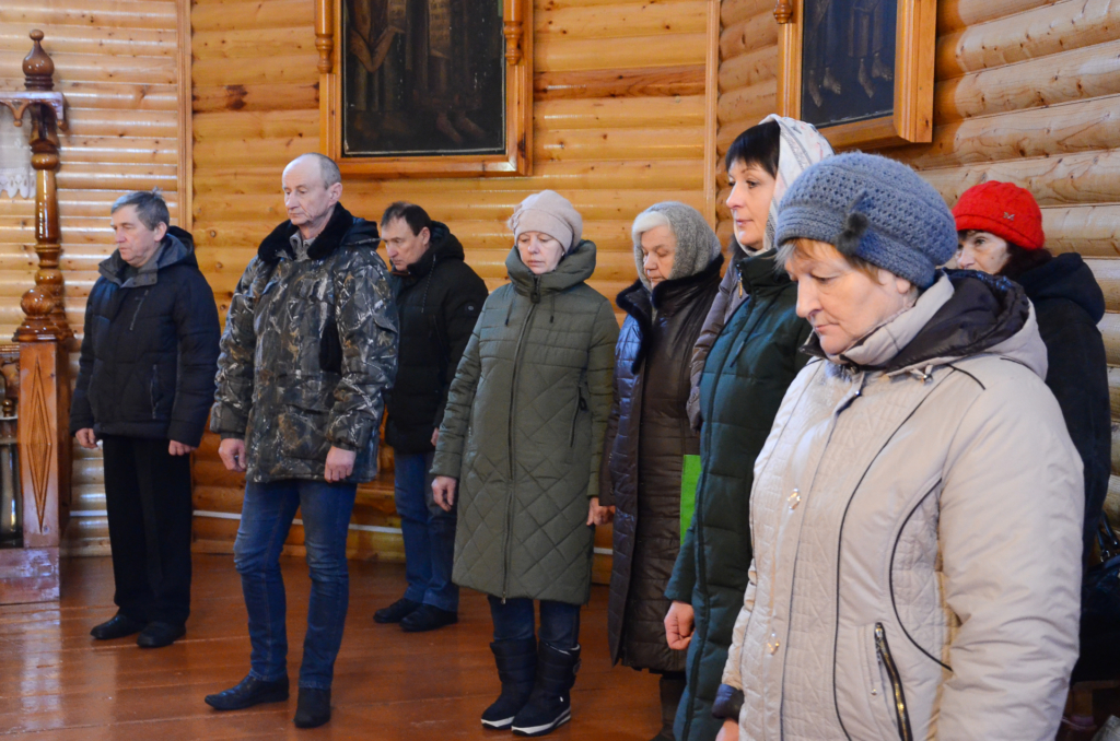 В праздник Крещения Господня в Хиславичах совершена Литургия и чин великого освящения воды