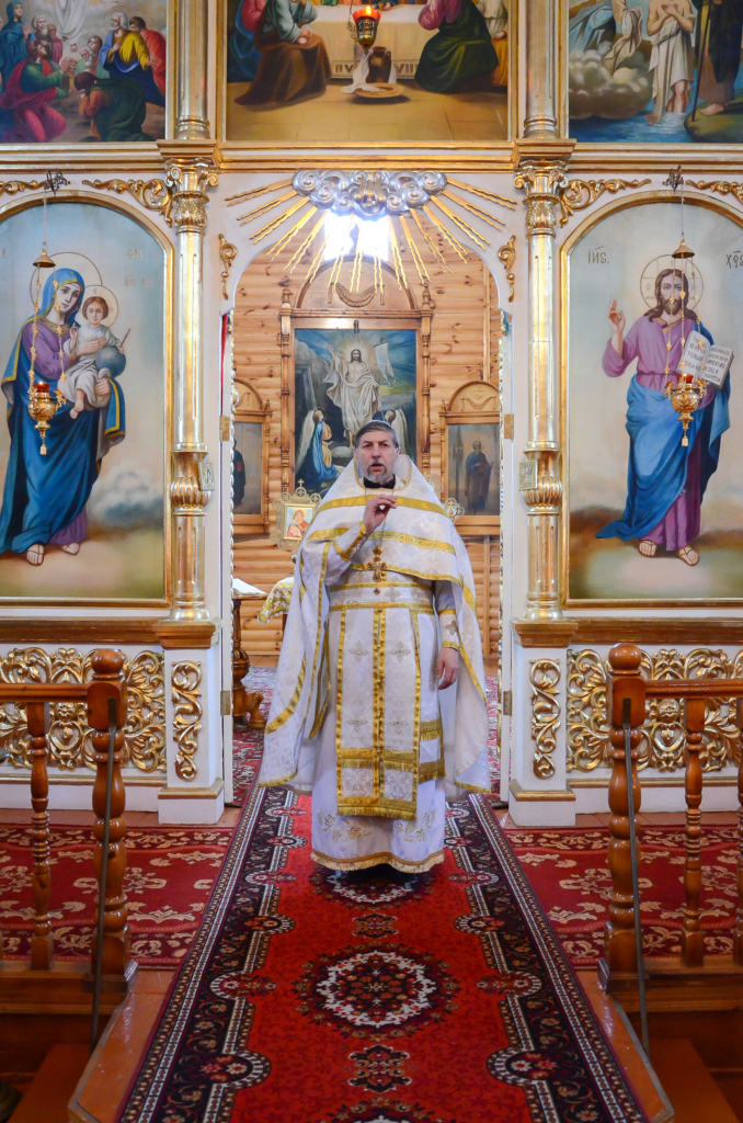 В праздник Крещения Господня в Хиславичах совершена Литургия и чин великого освящения воды
