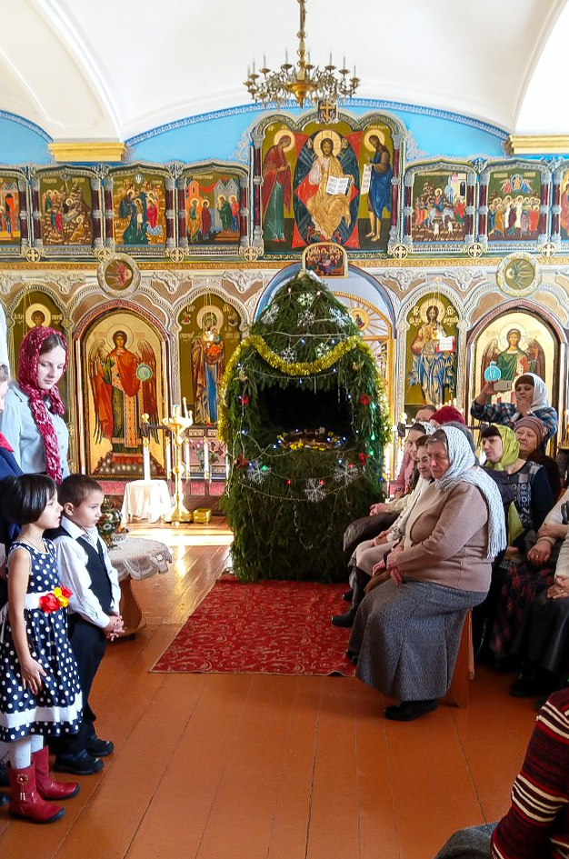Празднование Рождества Христова в Шумячах