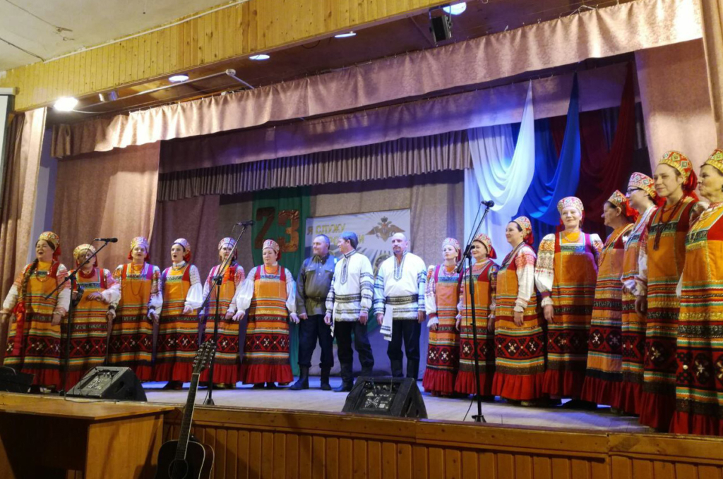 В Хиславичах отпраздновали День защитника Отечества