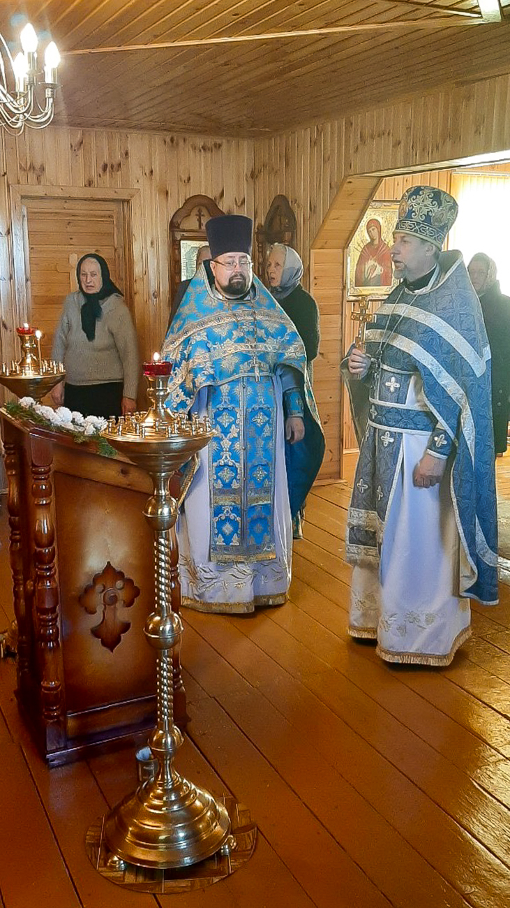 Престольный праздник отметил храм в Городище
