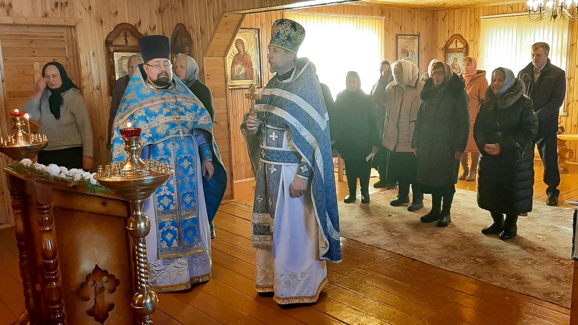 Престольный праздник отметил храм в Городище