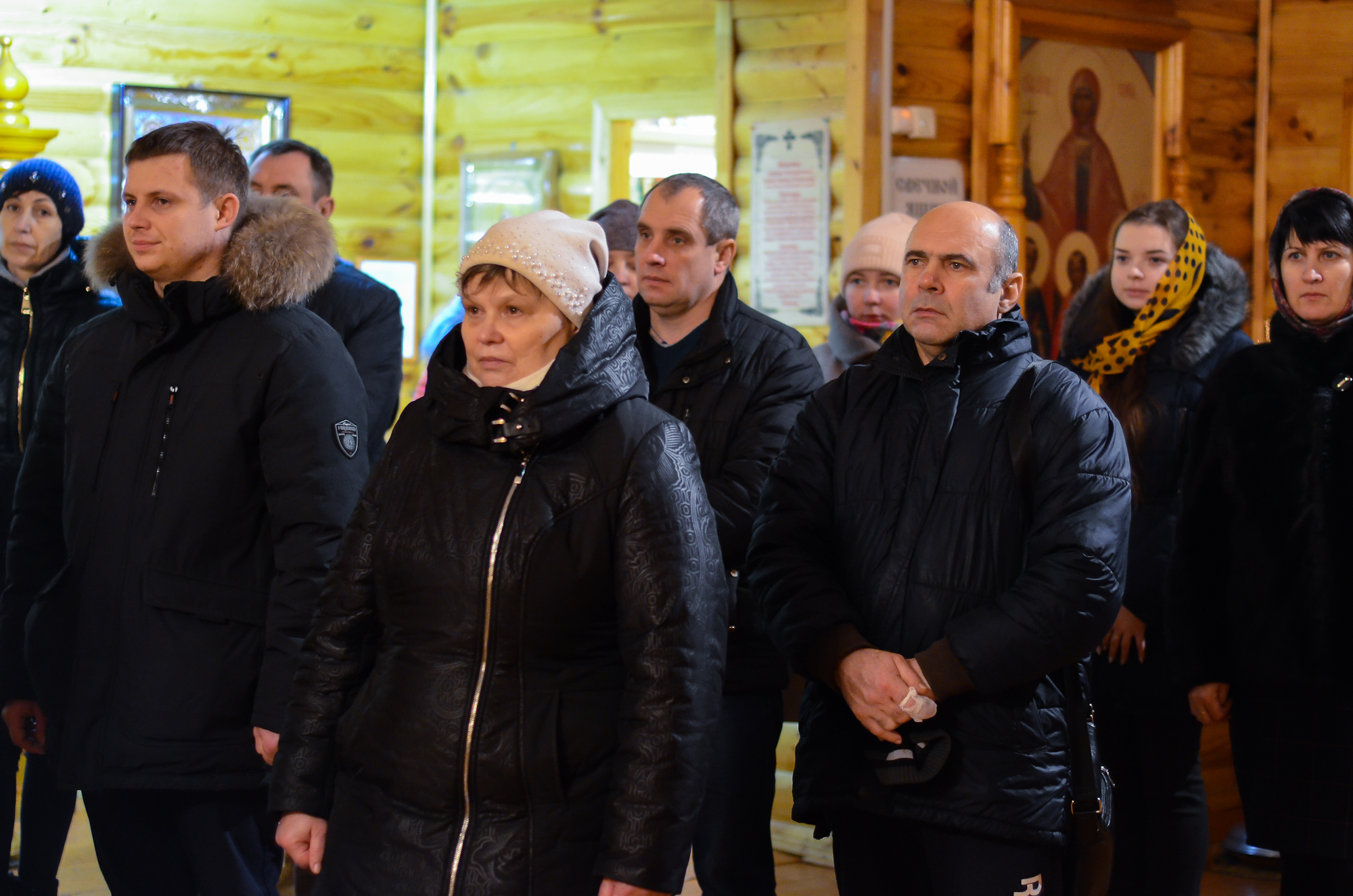 Великое повечерие и утреню Рождества Христова отслужили в Хиславичах
