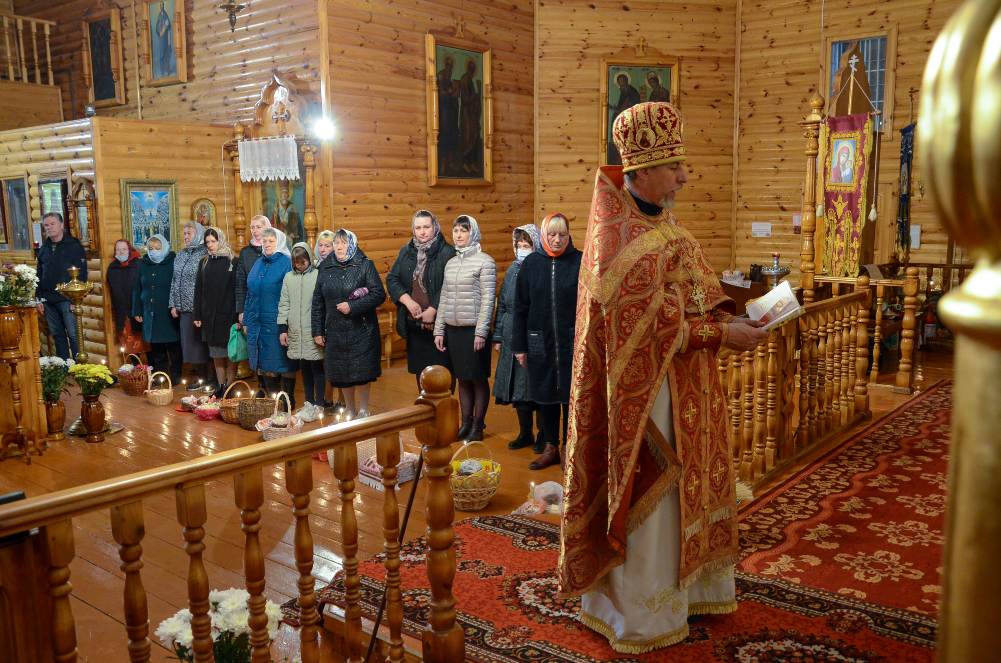 Пасха. Светлое Христово Воскресение в Хиславичах