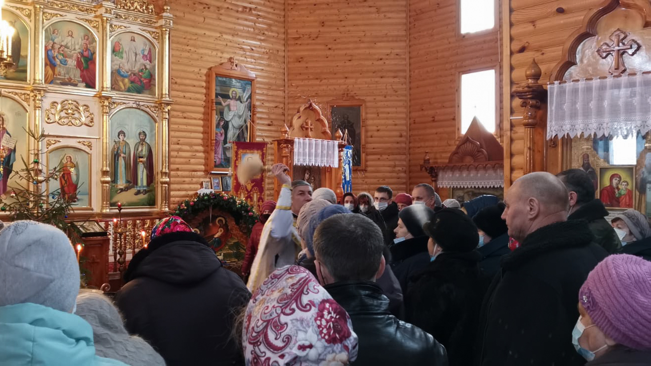 Праздник Крещения Господня в Хиславичах