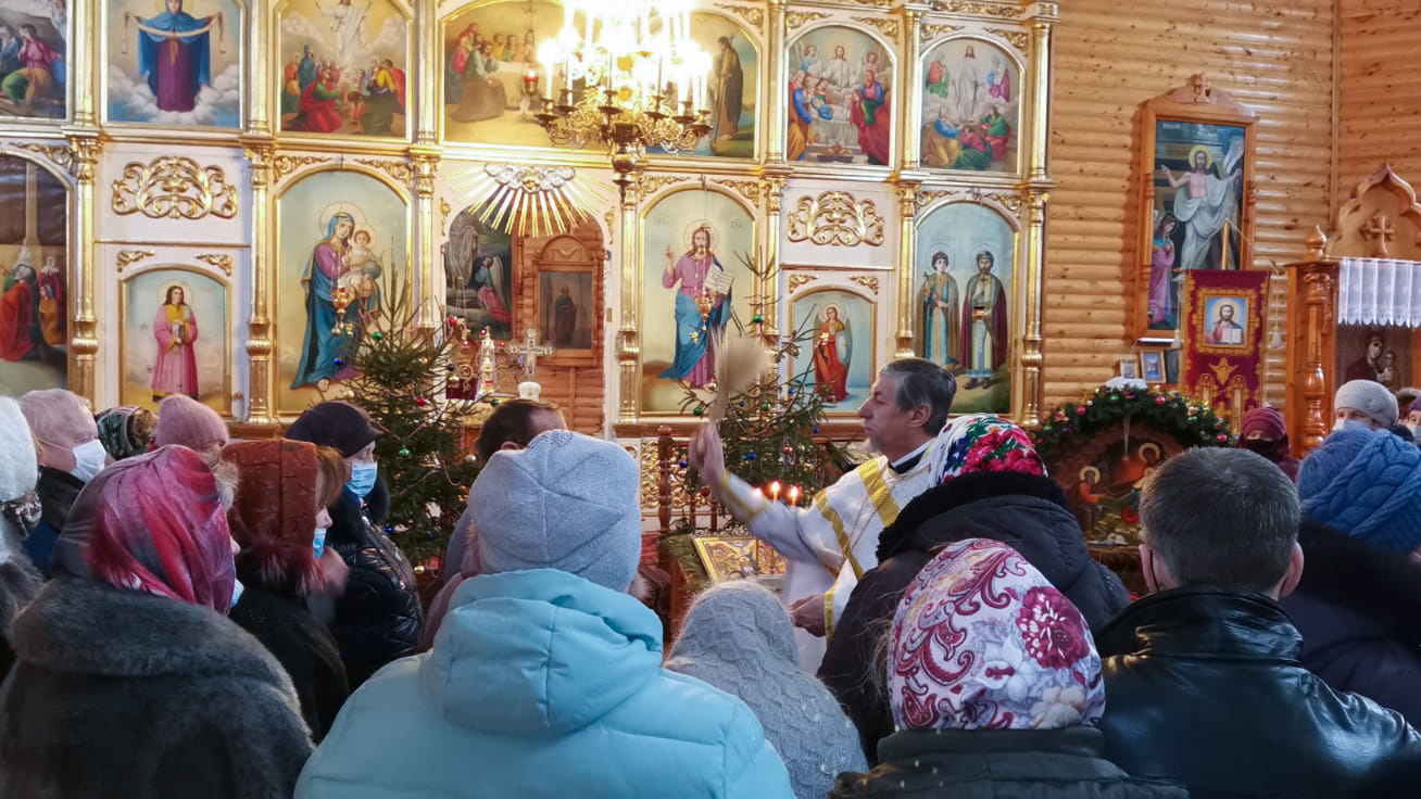 Праздник Крещения Господня в Хиславичах