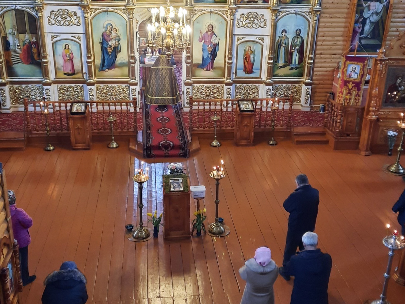 Богослужение в Неделю Торжества Православия в Хиславичах