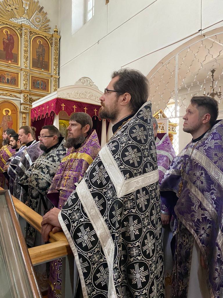 Соборное богослужение в Рославле