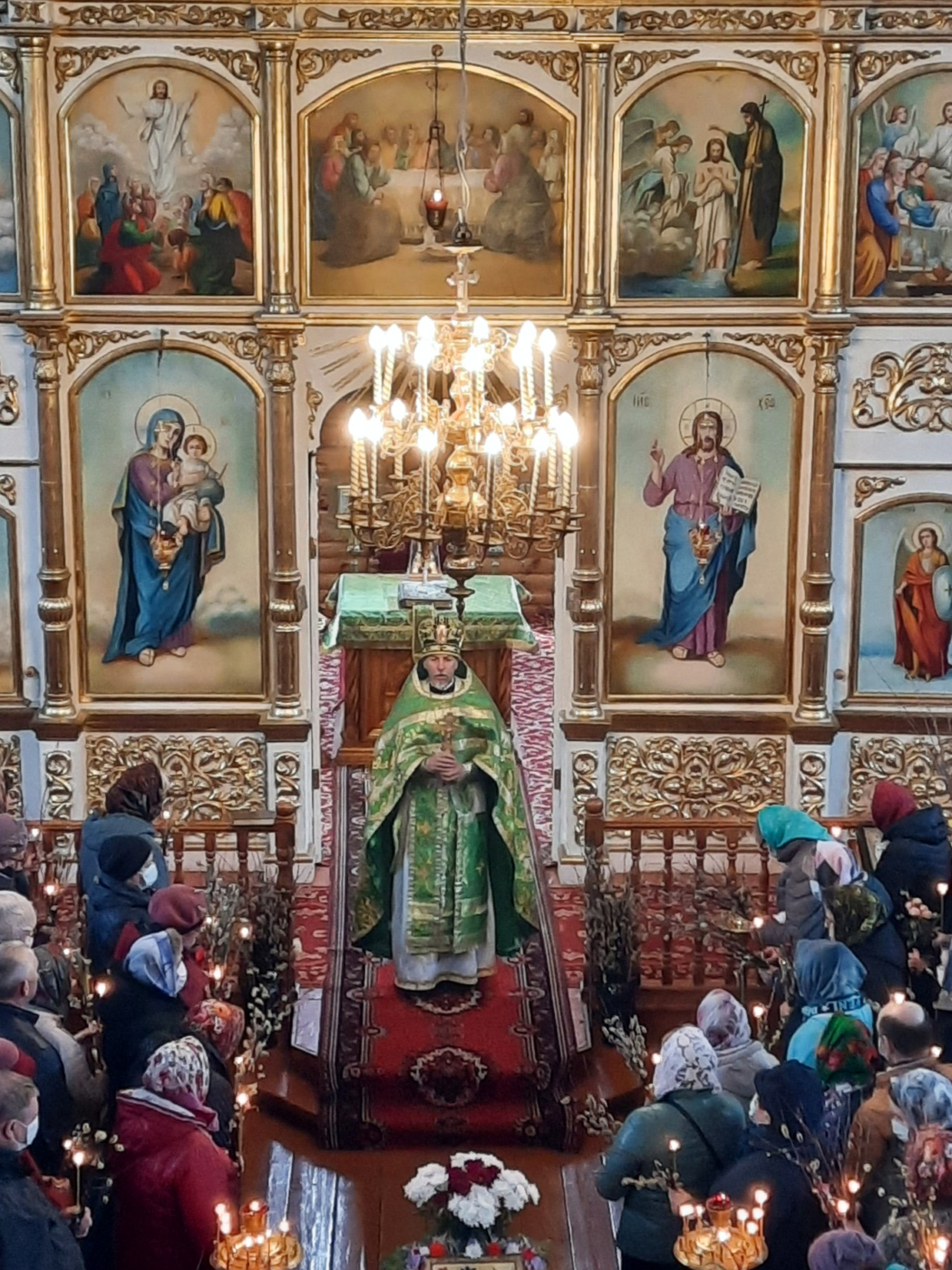 Праздник Входа Господня в Иерусалим в Хиславичах