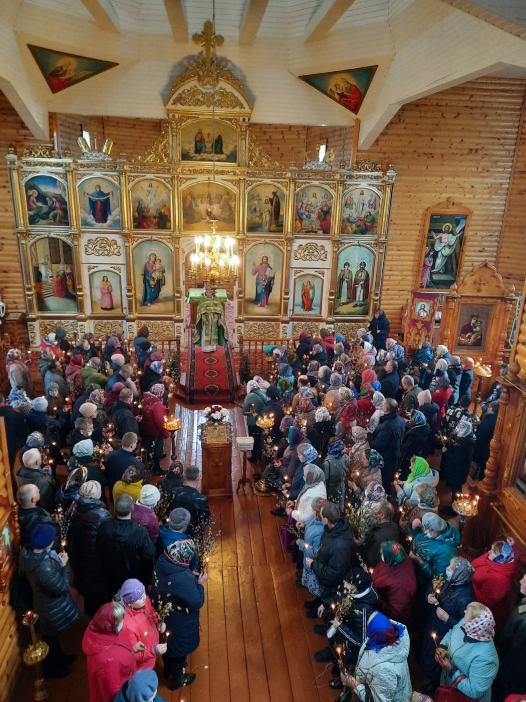 Праздник Входа Господня в Иерусалим в Хиславичах