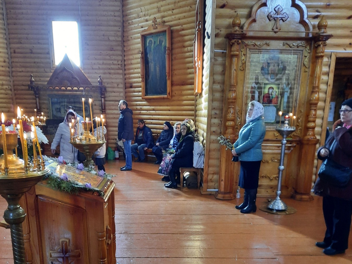 Праздник Входа Господня в Иерусалим в Хиславичах