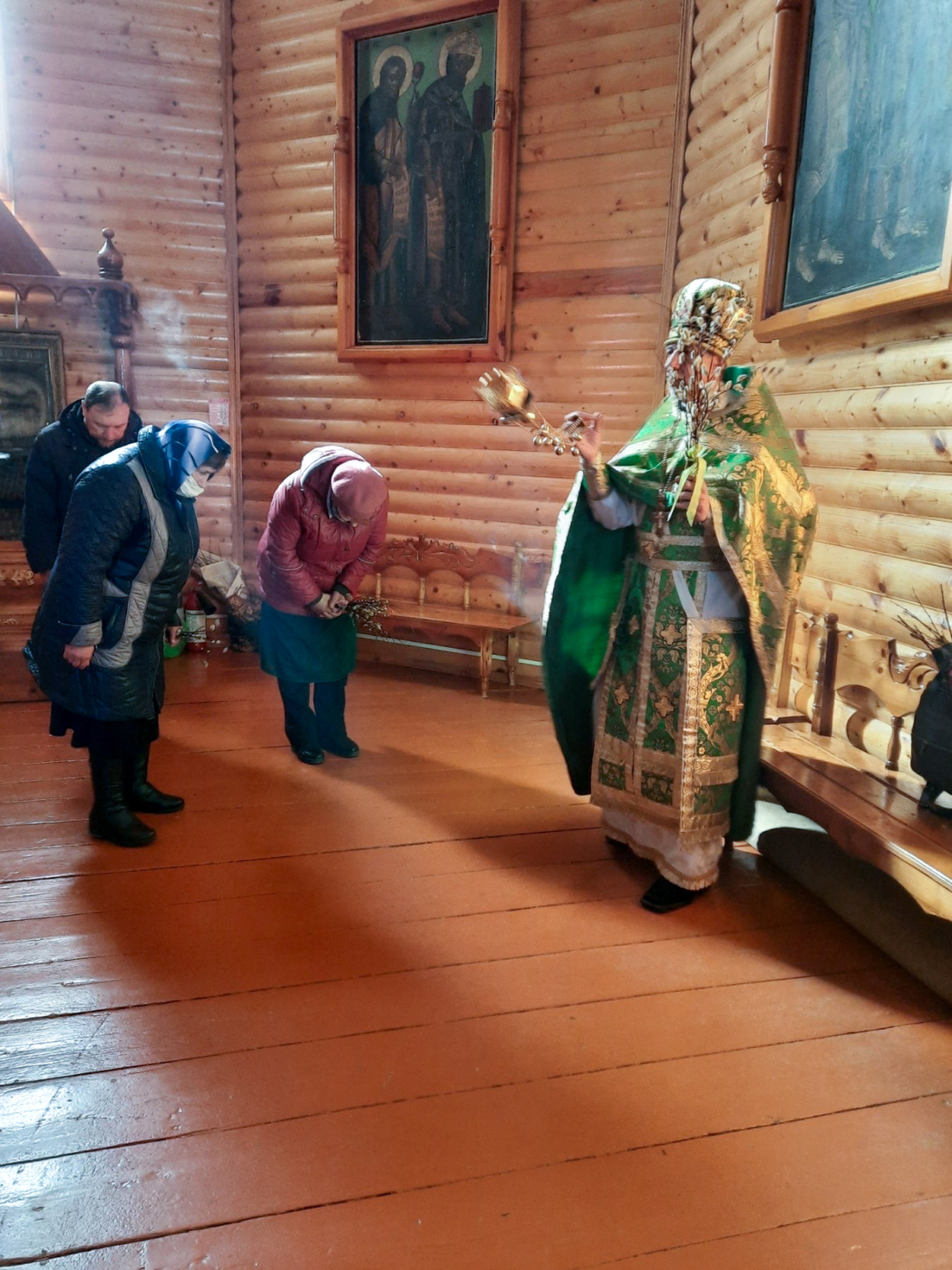 Праздник Входа Господня в Иерусалим в Хиславичах