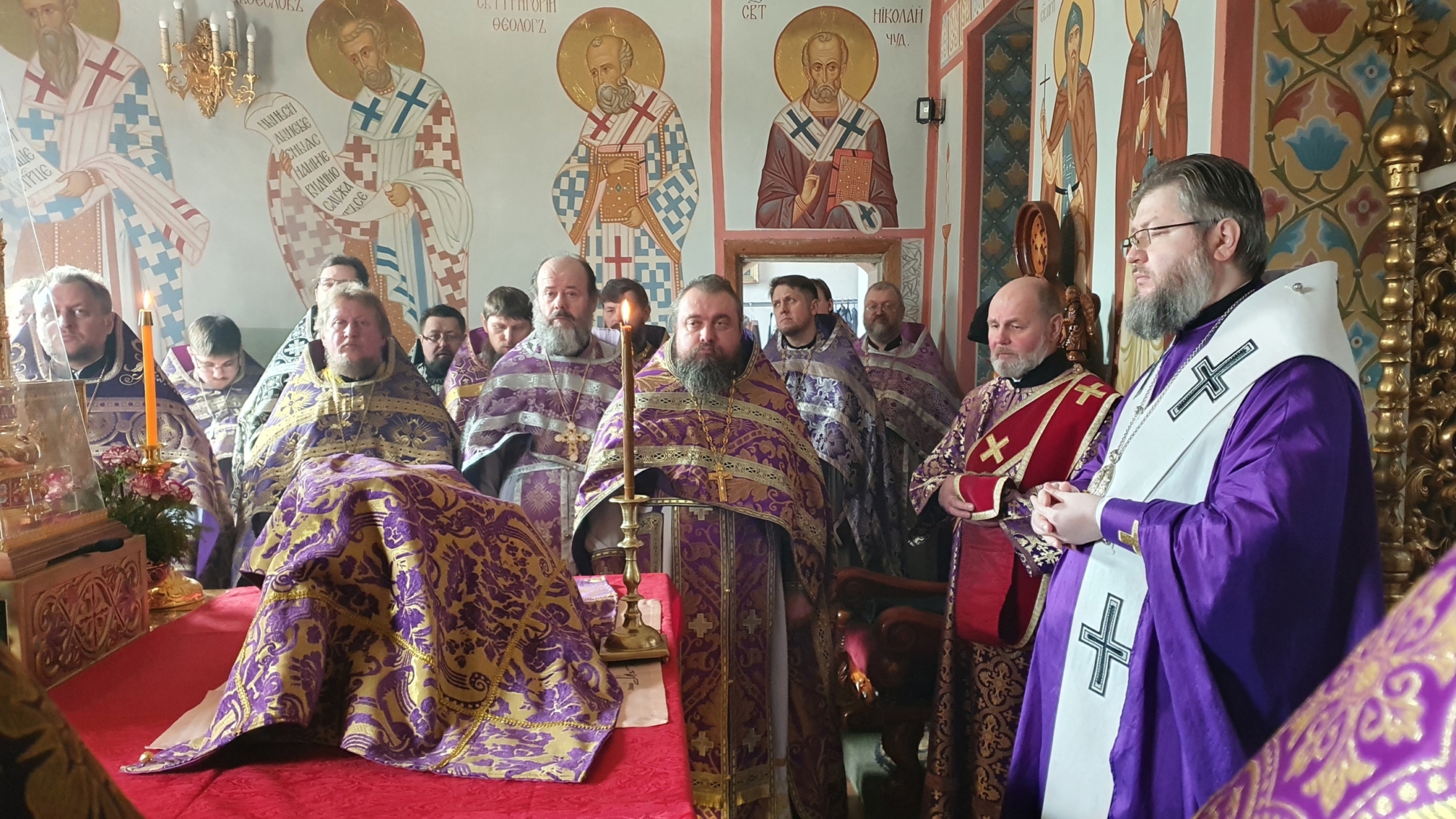 Соборное богослужение в Рославле