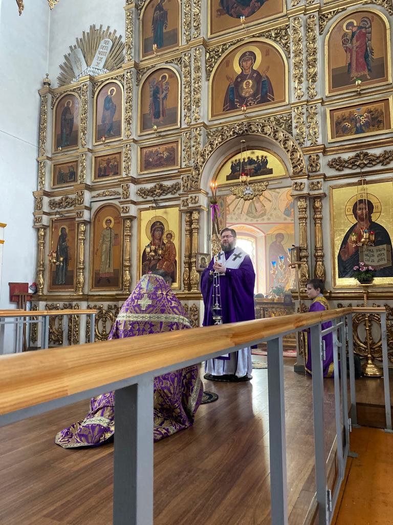 Соборное богослужение в Рославле